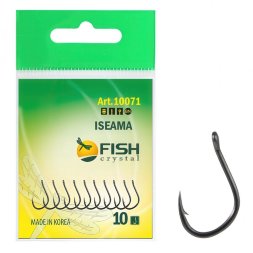 Крючок FISH SEASON Iseama-ring №6 BN 10шт 10071-06F