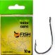 Крючок FISH SEASON Kairyo han-sure-ring №2 BN 10шт 11027-02F