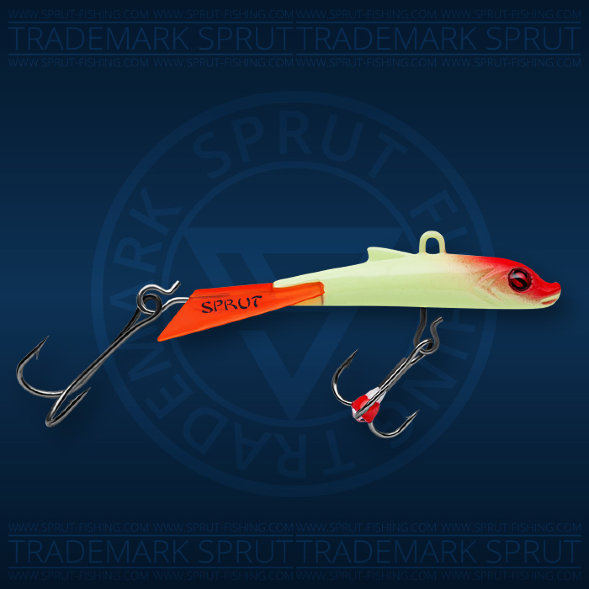 Балансир рыболовный для зимней рыбалки Sprut Tapi №6 13г 65мм LM-UV