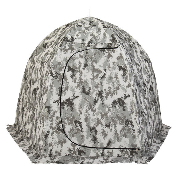 Палатка зонт Condor зимняя утепленная 2,2 х 2,2 х 1,8 белый/КМФ цифра