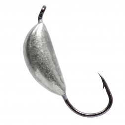 Мормышка вольфрамовая Lumicom Банан с ушком Ф4 никель, цена за 1 шт.
