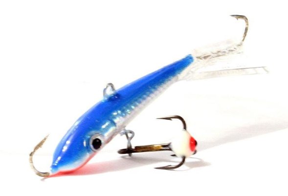 Балансир рыболовный для зимней рыбалки Lucky John Fin 40мм+тройник 71313-15H