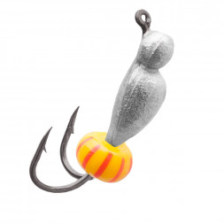 Мормышка вольфрамовая Lumicom Нимфа Коза Ф3 никель, цена за 1 шт.