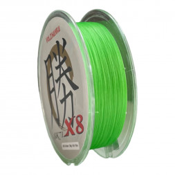 Леска плетеная SK-71 X8 150м/0.20мм 13.60кг #1.5-30Lb цв. зеленый