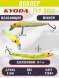 Воблер KYODA Pre-Stun Minnow-90F 9,0 см 9,0 гр цвет P1644 заглубление 0-1,0 м